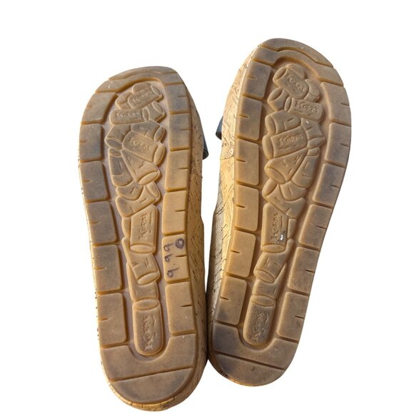 Korks Yolandi Leather Cork Sole Strappy Sandals Size 9 Adjustable Slingback Wome - Picture 6 of 7